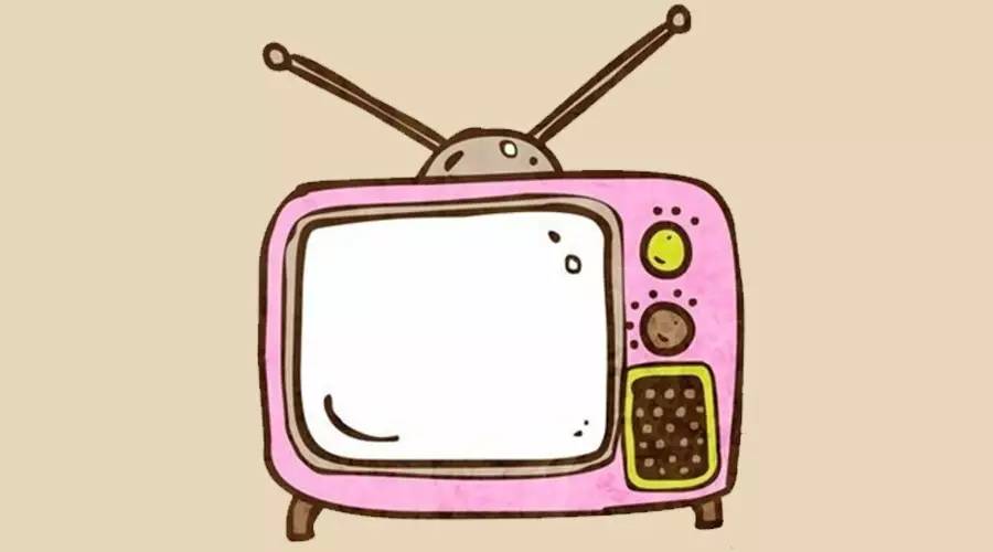 簡(jiǎn)筆畫描繪看電視瞬間與探索自然美景之旅