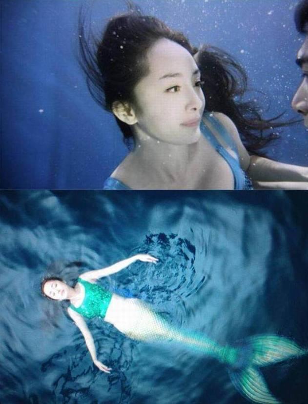 美人魚女演員的魅力傳奇，美麗與神秘的永恒印記