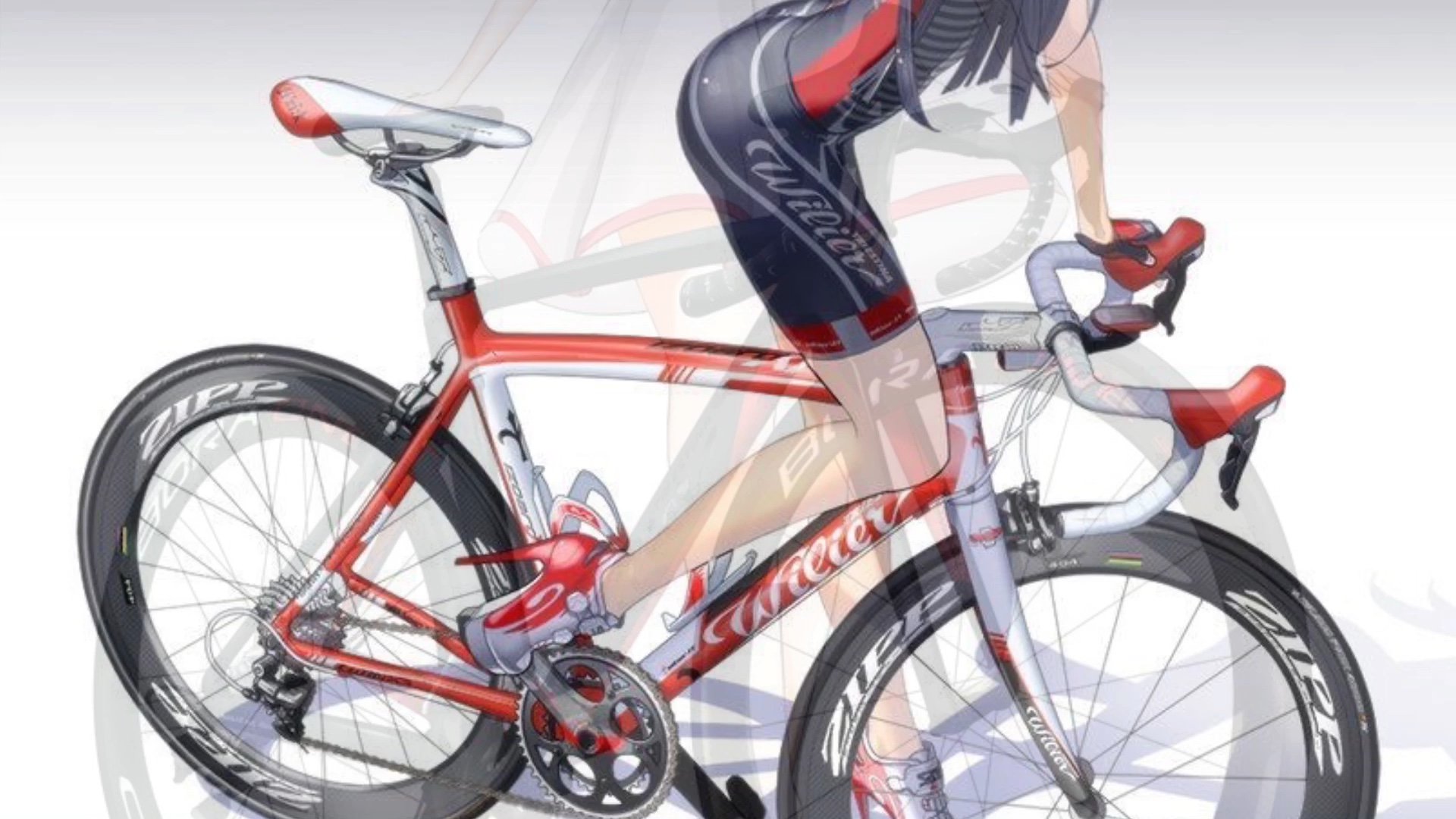 公路車動(dòng)漫，高科技騎行之旅的震撼體驗(yàn)