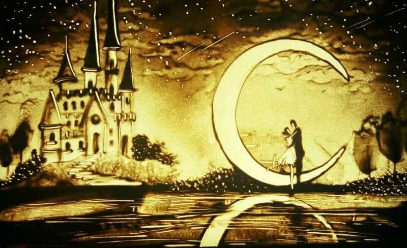 最新沙畫藝術作品,最新沙畫藝術作品，小巷深處的藝術秘境