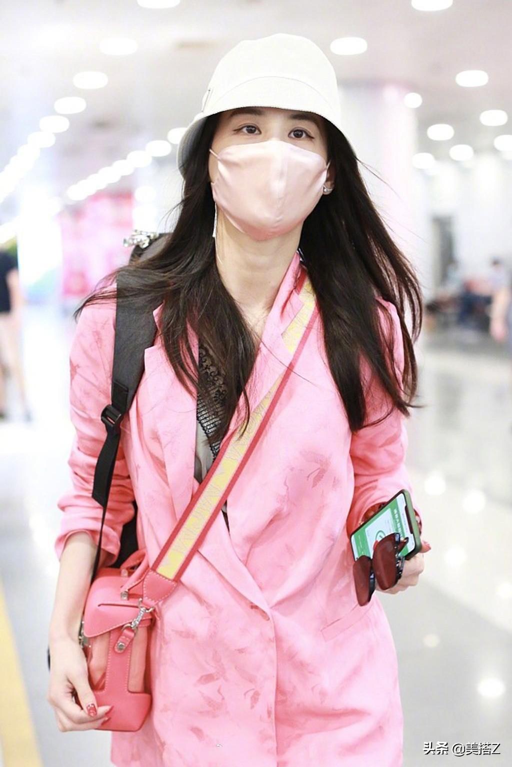 張雨綺機場街拍亮相，時尚魅力引爆小紅書！