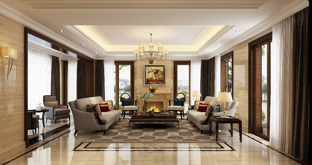 最新別墅裝修效果圖，探索自然美景，尋找內(nèi)心平和與寧靜的旅程