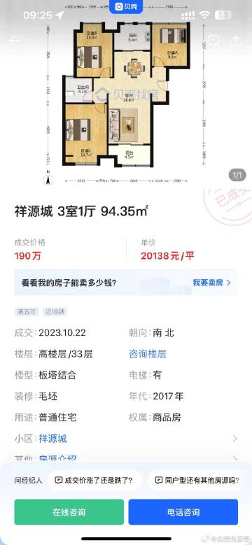 合肥祥源城最新報價揭秘?